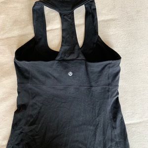 Built in bra mesh Lululemon top